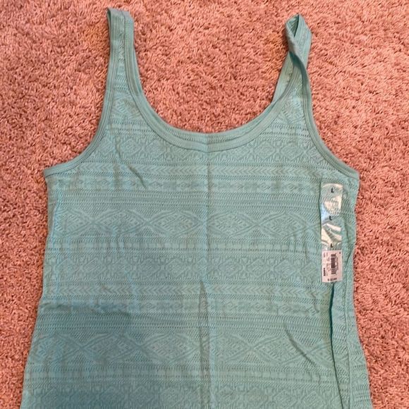 SO Tops - SO Blue Tribal Tank